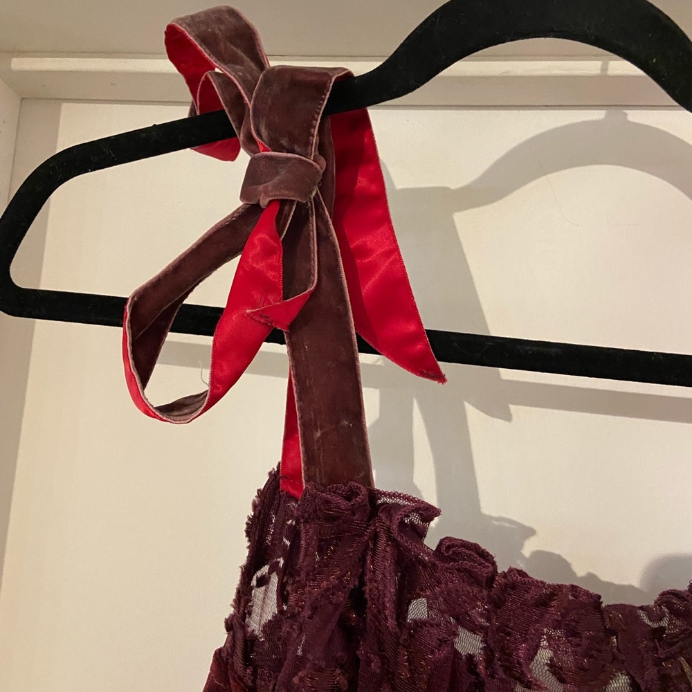 Free People Antoinette Velvet Tank - Picture 3 of 5